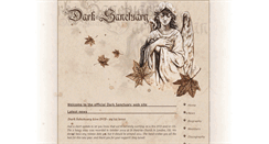 Desktop Screenshot of dark-sanctuary.com